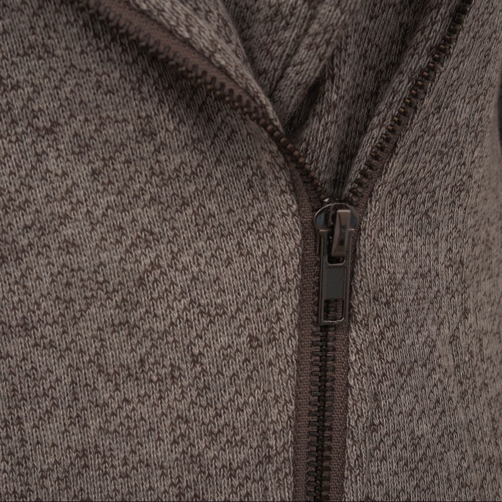Unbalanced Collar Terry Jacket - Picture 2 of 7
